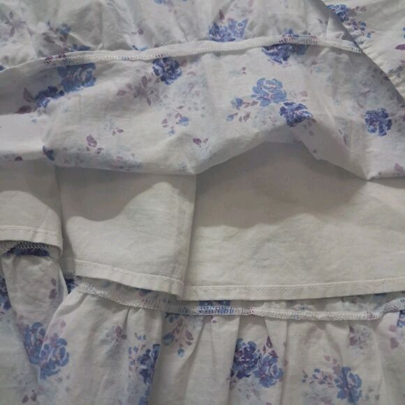 NWT LoveShackFancy x Target Gemma Dress Women's Medium White Maxi Floral Cottage - Picture 7 of 14